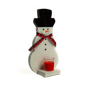 Snowman T-Light Holders (6.5″x12″)