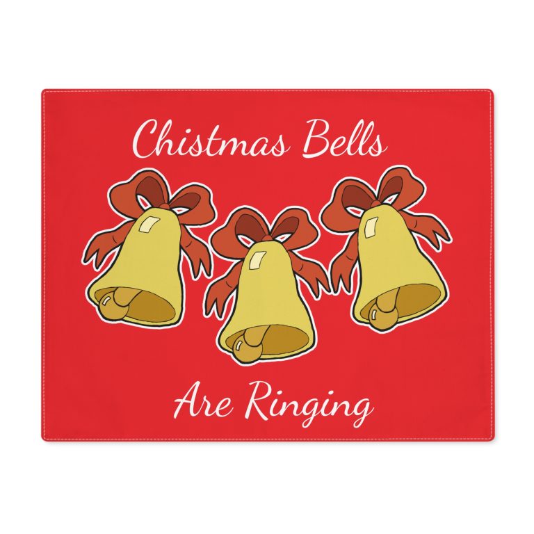 Christmas Placemat  Red