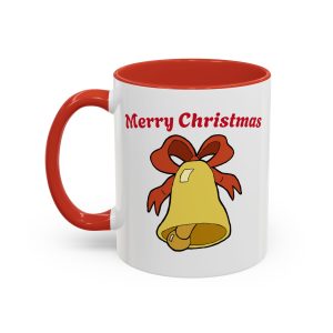 Christmas Bells Red Coffee Mug