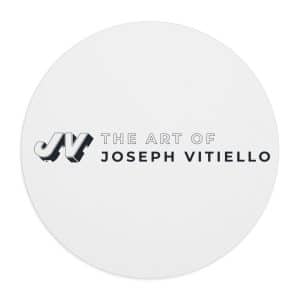 The Art of Joseph Vitiello Mousepad  White