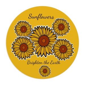 Sunflower Mousepad  Breen