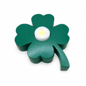 4 Leaf Clover Votive Light Holder (6.5″x5″)