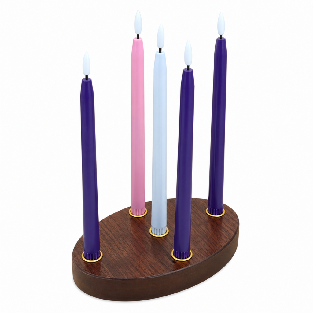 Advent Candle (9"×6"×2")