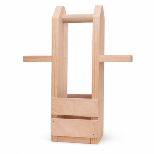 Wine & Champagne Bottle Carrier (12.5″x4″x16.25″)